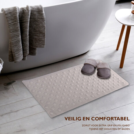 Discountershop Bath mat | Non-slip mat | Bathroom Accessories | Shower mat | Rubber | gray | 37cm*82cm Discountershop Bath mat | Non-slip mat | Bathroom Accessories | Shower mat | Rubber | gray | 37cm*82cm