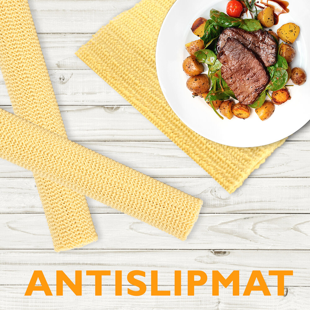 Discountershop 1x | Non-slip mat | Kitchen drawers | Rubber anti-slip mat | yellow/beige | Synthetic rubber | Grip mat | 150cm*30cm Discountershop 1x | Non-slip mat | Kitchen drawers | Rubber anti-slip mat | yellow/beige | Synthetic rubber | Grip mat | 150cm*30cm