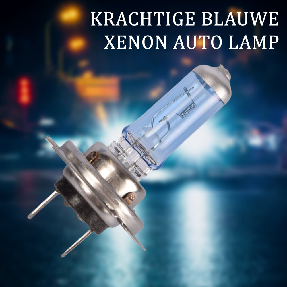 Discountershop Car lights | Headlights | Blue | Halogen lamps | Xenon lamps | Light bulb | 12V | H7 | 55 W Discountershop Car lights | Headlights | Blue | Halogen lamps | Xenon lamps | Light bulb | 12V | H7 | 55 W