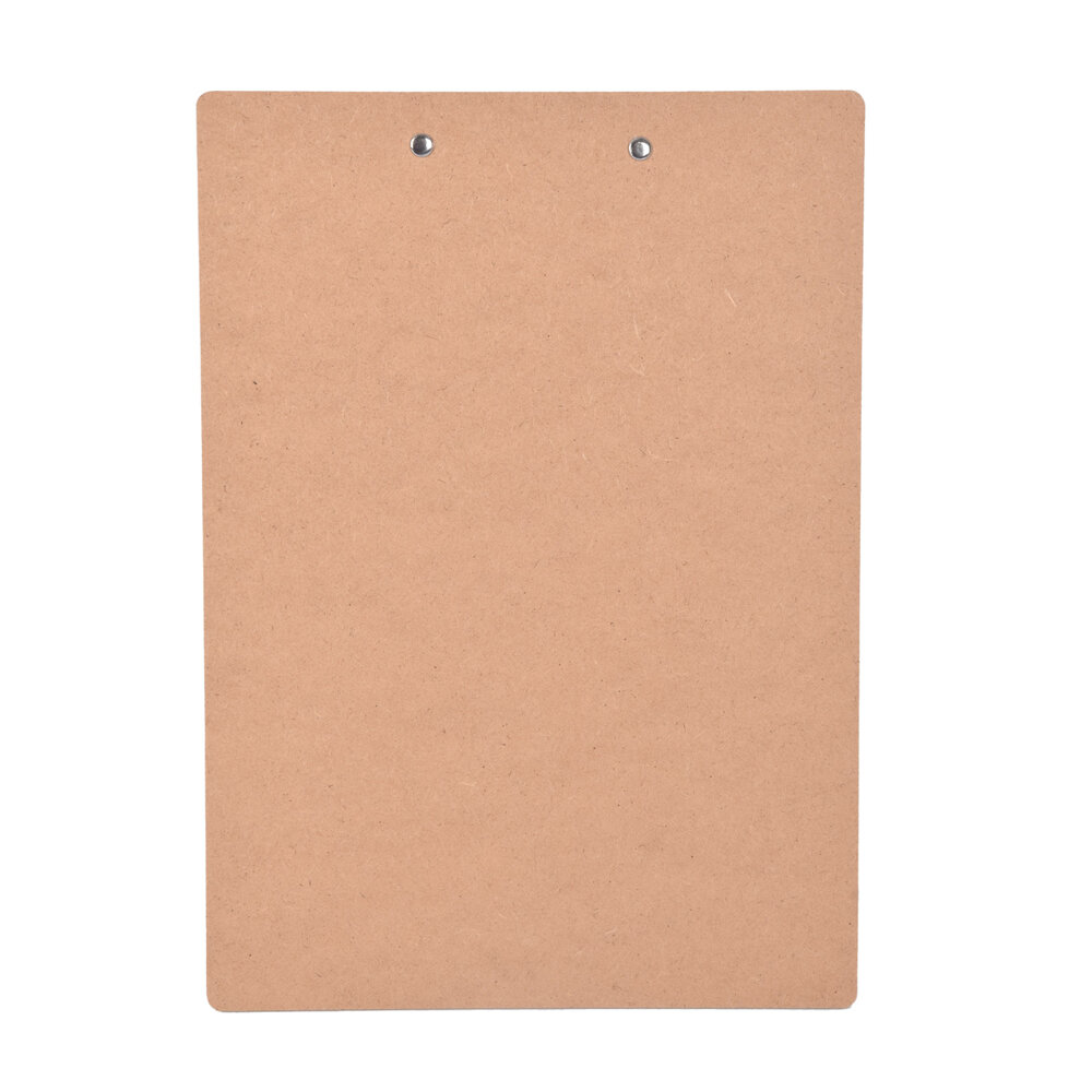 Discountershop Stylish Wooden Clipboards Set - 36 pieces - Wooden Clipboard in Beige Color - 31.5cm x 22.5cm