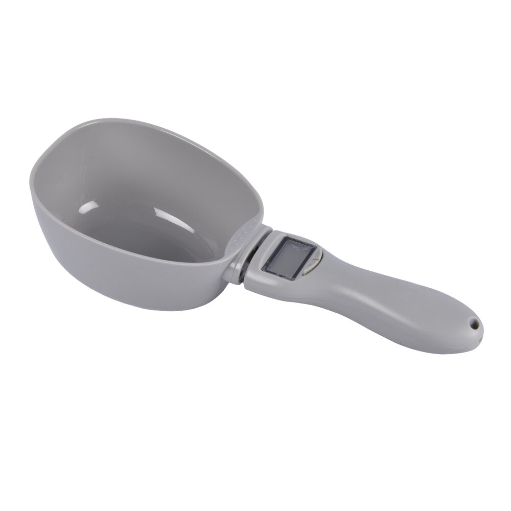 Discountershop Precision Electronic Measuring Spoon | Lightweight Grey Design | Dog food scoop | 9cm x 23cm x 5cm | Animal measuring spoons | Dry food scoop Discountershop Precision Electronic Measuring Spoon | Lightweight Grey Design | Dog food scoop | 9cm x 23cm x 5cm | Animal measuring spoons | Dry food scoop