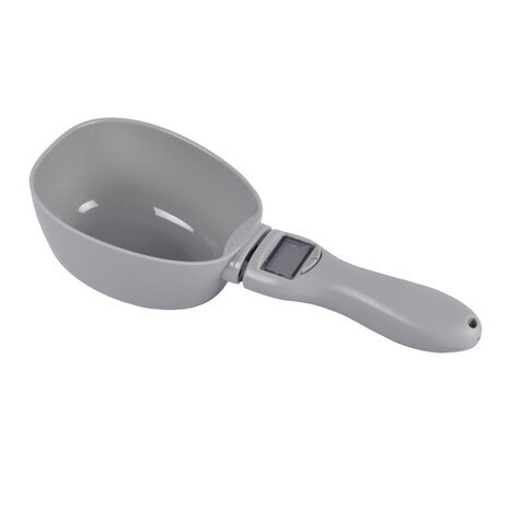 Discountershop Precision Electronic Measuring Spoon | Lightweight Grey Design | Dog food scoop | 9cm x 23cm x 5cm | Animal measuring spoons | Dry food scoop Discountershop Precision Electronic Measuring Spoon | Lightweight Grey Design | Dog food scoop | 9cm x 23cm x 5cm | Animal measuring spoons | Dry food scoop