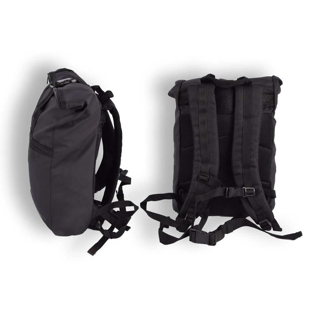 Enrico Benetti Stijlvolle Zwarte Rugzak - Enrico Benetti | Outdoor Rugtas - 14L Volume - Laptopvak - Verstelbare Schouderbanden Enrico Benetti Stijlvolle Zwarte Rugzak - Enrico Benetti | Outdoor Rugtas - 14L Volume - Laptopvak - Verstelbare Schouderbanden