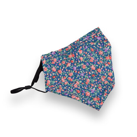 Discountershop Wasbare Mondkapjes in Paars, Groen, Rood - Modieus Bloem Ontwerp – 24x15.5cm Discountershop Wasbare Mondkapjes in Paars, Groen, Rood - Modieus Bloem Ontwerp – 24x15.5cm