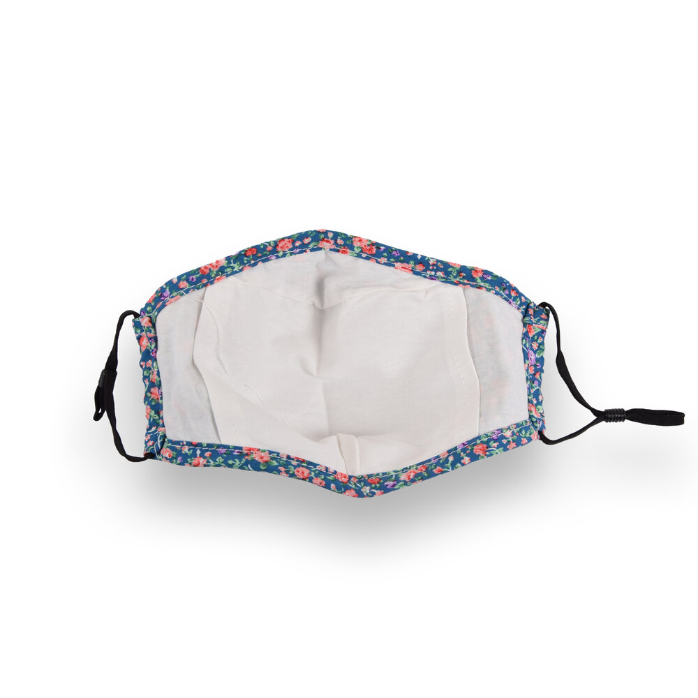 Discountershop Wasbare Mondkapjes in Paars, Groen, Rood - Modieus Bloem Ontwerp – 24x15.5cm Discountershop Wasbare Mondkapjes in Paars, Groen, Rood - Modieus Bloem Ontwerp – 24x15.5cm
