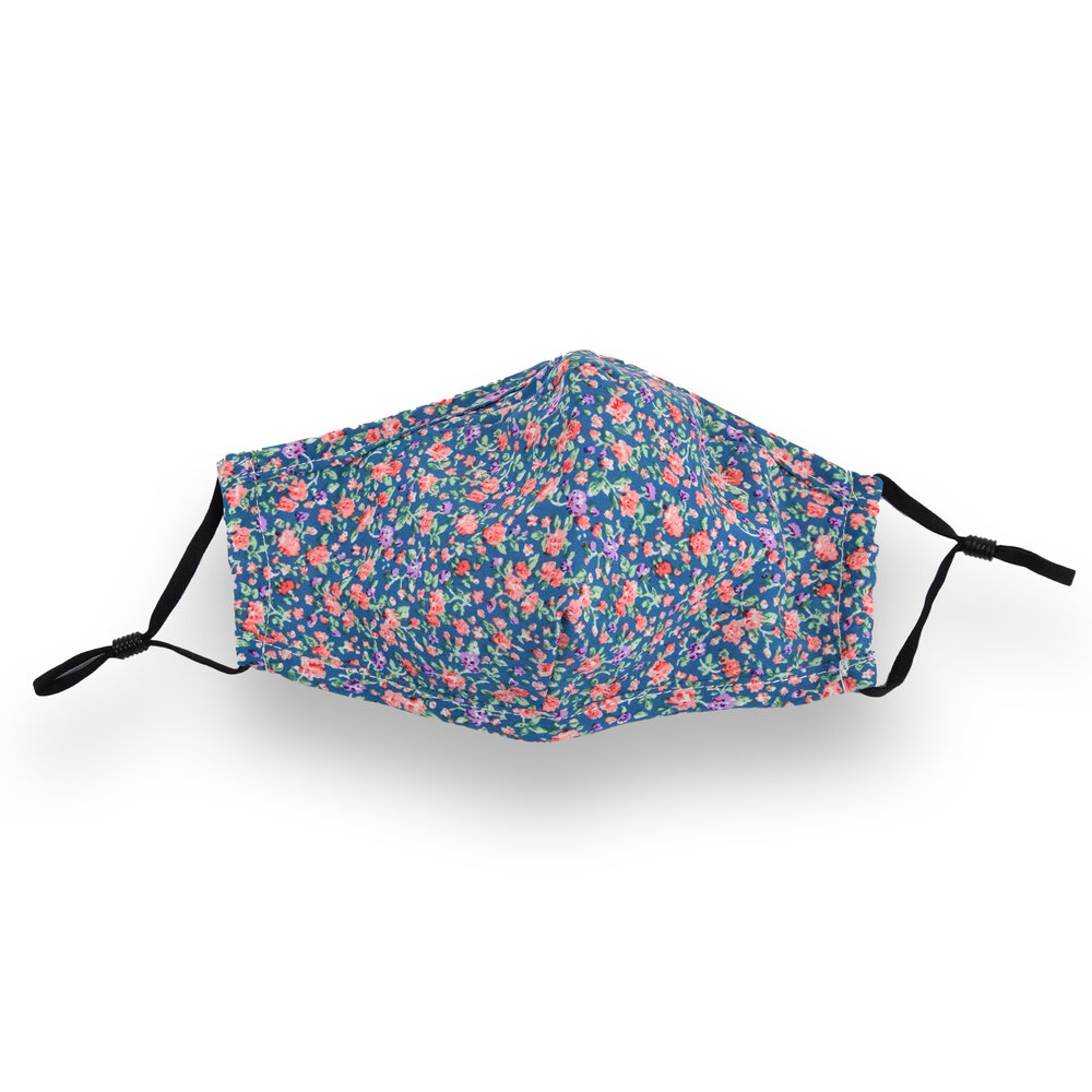 Discountershop Wasbare Mondkapjes in Paars, Groen, Rood - Modieus Bloem Ontwerp – 24x15.5cm Discountershop Wasbare Mondkapjes in Paars, Groen, Rood - Modieus Bloem Ontwerp – 24x15.5cm