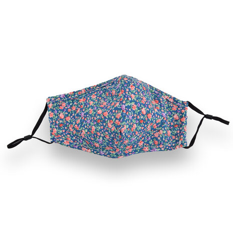 Discountershop Wasbare Mondkapjes in Paars, Groen, Rood - Modieus Bloem Ontwerp – 24x15.5cm Discountershop Wasbare Mondkapjes in Paars, Groen, Rood - Modieus Bloem Ontwerp – 24x15.5cm