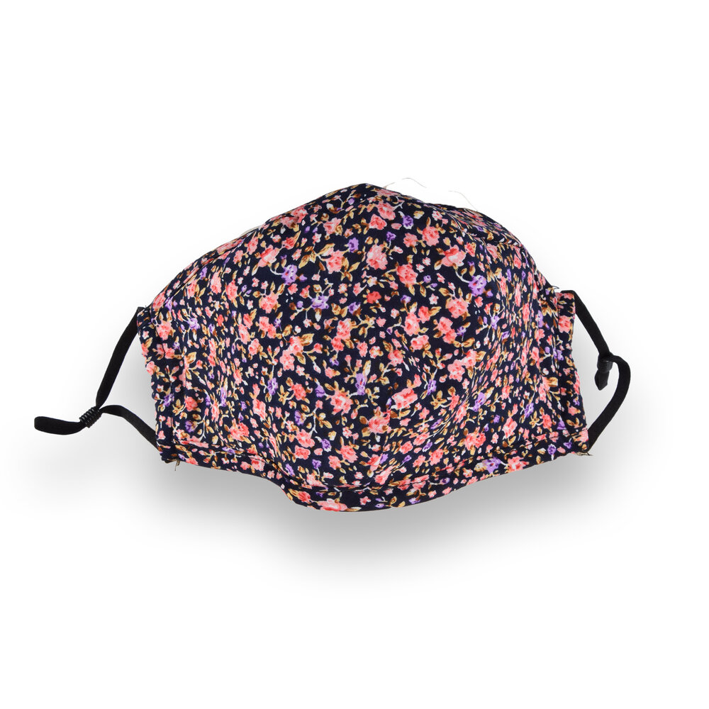 Discountershop Wasbare Mondkapjes in Zwart met Bloemen - Modieus Mondkapje Fashion Bloem – Mondkapjes tegen Pollenallergie en Slechte Luchtkwaliteit Discountershop Wasbare Mondkapjes in Zwart met Bloemen - Modieus Mondkapje Fashion Bloem – Mondkapjes tegen Pollenallergie en Slechte Luchtkwaliteit