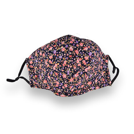Discountershop Wasbare Mondkapjes in Zwart met Bloemen - Modieus Mondkapje Fashion Bloem – Mondkapjes tegen Pollenallergie en Slechte Luchtkwaliteit Discountershop Wasbare Mondkapjes in Zwart met Bloemen - Modieus Mondkapje Fashion Bloem – Mondkapjes tegen Pollenallergie en Slechte Luchtkwaliteit