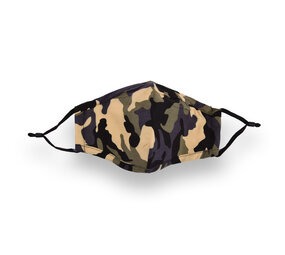 Discountershop Camouflage Wasbare Mondkapjes van 100% Katoen - Comfort en Veiligheid - Lengte 24cm - Breedte 15.5cm - Wasbare Mondkapjes Discountershop Camouflage Wasbare Mondkapjes van 100% Katoen - Comfort en Veiligheid - Lengte 24cm - Breedte 15.5cm - Wasbare Mondkapjes