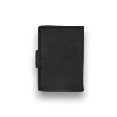 4 East Elegant RFID Wallet - Black - Women & Men - 4 East - Compact Size: 7cm x 1.5cm x 10cm - 14 credit card slots 4 East Elegant RFID Wallet - Black - Women & Men - 4 East - Compact Size: 7cm x 1.5cm x 10cm - 14 credit card slots