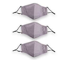 Discountershop Fashionable Gray Cotton Face Masks | Set of 3 | 24cm x 15.5cm | Suitable for Men and Women | Ideal for Daily Use and Training Discountershop Fashionable Gray Cotton Face Masks | Set of 3 | 24cm x 15.5cm | Suitable for Men and Women | Ideal for Daily Use and Training