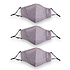 Fashionable Gray Cotton Face Masks | Set of 3 | 24cm x 15.5cm | Suitable for Men and Women | Ideal for Daily Use and Training Fashionable Gray Cotton Face Masks | Set of 3 | 24cm x 15.5cm | Suitable for Men and Women | Ideal for Daily Use and Training