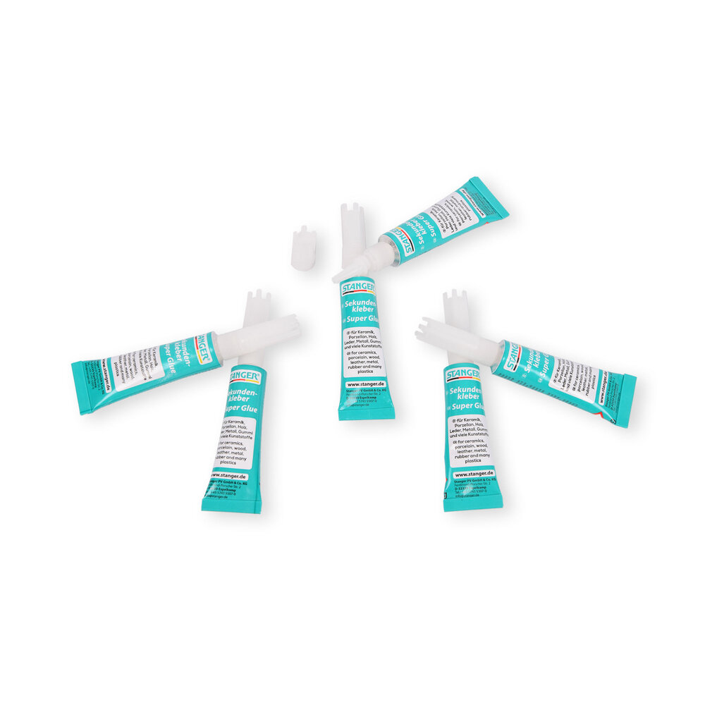 Discountershop Sterke en Sneldrogende Lijm voor Kunststoffen en Meer - Groen, 18g Set van 6 Tubes Discountershop Sterke en Sneldrogende Lijm voor Kunststoffen en Meer - Groen, 18g Set van 6 Tubes