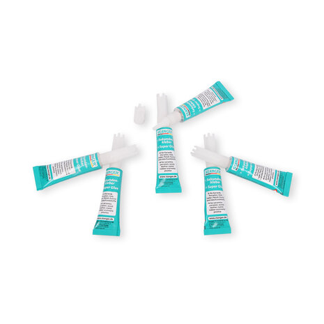 Discountershop Sterke en Sneldrogende Lijm voor Kunststoffen en Meer - Groen, 18g Set van 6 Tubes Discountershop Sterke en Sneldrogende Lijm voor Kunststoffen en Meer - Groen, 18g Set van 6 Tubes