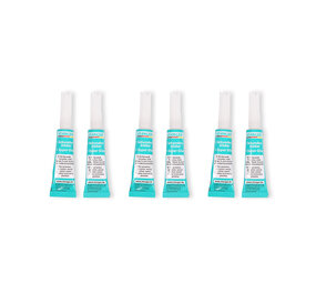 Discountershop Strong and Fast Drying Glue for Plastics and More - Green, 18g Set of 6 Tubes Discountershop Strong and Fast Drying Glue for Plastics and More - Green, 18g Set of 6 Tubes