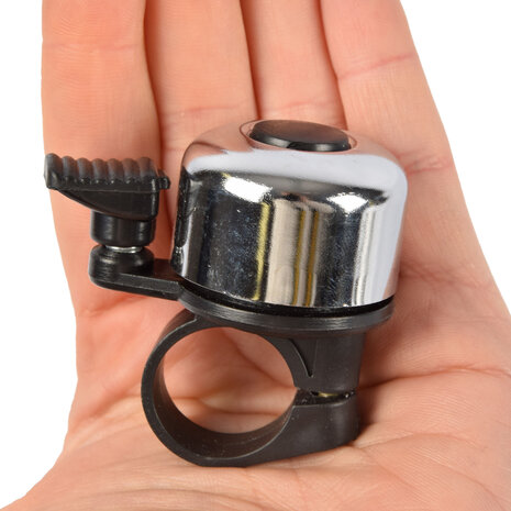 Discountershop Beautiful Silver & Black Mini Bicycle Bells Assortment - Loud Bicycle Ringtone - Bicycle Accessories - 3 Bells Discountershop Beautiful Silver & Black Mini Bicycle Bells Assortment - Loud Bicycle Ringtone - Bicycle Accessories - 3 Bells