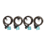 Discountershop Zware Anti-diefstal Fietsslot Set Zwart – 4 Stuks Metaal & Kunststof Kabelsloten, 80cm Discountershop Zware Anti-diefstal Fietsslot Set Zwart – 4 Stuks Metaal & Kunststof Kabelsloten, 80cm
