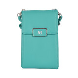 New Bags Nektasje voor Dames - Groen | Minitasje Portemonnee voor Dames - 18.5x11x4cm - Met 5 Vakken en 5 Creditcardvakken - Festivaltasje voor Smartphone & Meer New Bags Nektasje voor Dames - Groen | Minitasje Portemonnee voor Dames - 18.5x11x4cm - Met 5 Vakken en 5 Creditcardvakken - Festivaltasje voor Smartphone & Meer