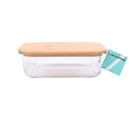 Discountershop Rechthoekig Transparant Vershoudbakje voor Gezonde Maaltijden - 22cm x 17cm x 7.5cm - Vaatwasser- en Magnetronbestendig - 1520ml Discountershop Rechthoekig Transparant Vershoudbakje voor Gezonde Maaltijden - 22cm x 17cm x 7.5cm - Vaatwasser- en Magnetronbestendig - 1520ml