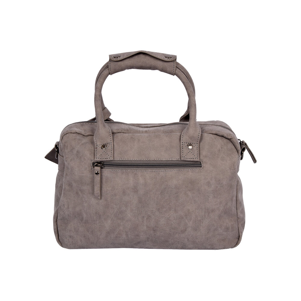 Bicky Bernard Gray Shoulder Bag, Crossbody Bag and Handbag - Bicky Bernard - 28x11x23cm - For every Occasion Bicky Bernard Gray Shoulder Bag, Crossbody Bag and Handbag - Bicky Bernard - 28x11x23cm - For every Occasion
