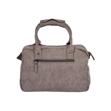 Bicky Bernard Gray Shoulder Bag, Crossbody Bag and Handbag - Bicky Bernard - 28x11x23cm - For every Occasion Bicky Bernard Gray Shoulder Bag, Crossbody Bag and Handbag - Bicky Bernard - 28x11x23cm - For every Occasion