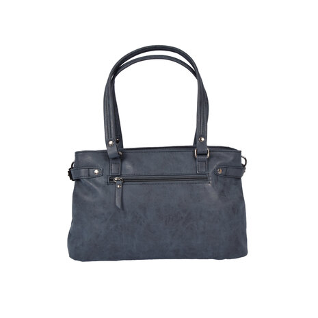 Bicky Bernard Navy Bags: Shoulder Bag - Bicky Bernard - 32x12x21cm - PU Material - Fashionable Handbag Bicky Bernard Navy Bags: Shoulder Bag - Bicky Bernard - 32x12x21cm - PU Material - Fashionable Handbag