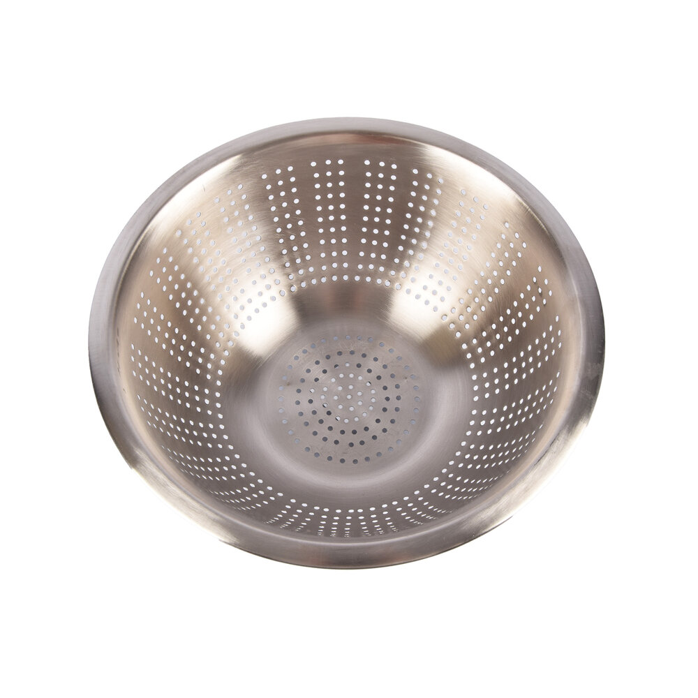Discountershop White Aluminum Kitchen Colander | 28 cm Diameter | 11 cm Height | Stainless Steel | Dishwasher Safe | Fruit and Vegetable Sieve Discountershop White Aluminum Kitchen Colander | 28 cm Diameter | 11 cm Height | Stainless Steel | Dishwasher Safe | Fruit and Vegetable Sieve