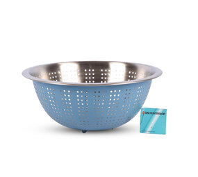 Discountershop Multifunctional Kitchen Colander Blue 28 cm Discountershop Multifunctional Kitchen Colander Blue 28 cm