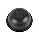 Discountershop Sterk Zwart RVS Vergiet - Dimension - 28cmx28cmx11cm - Handige Keukenaccessoires - 28 cm Diameter Discountershop Sterk Zwart RVS Vergiet - Dimension - 28cmx28cmx11cm - Handige Keukenaccessoires - 28 cm Diameter