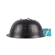 Discountershop Sterk Zwart RVS Vergiet - Dimension - 28cmx28cmx11cm - Handige Keukenaccessoires - 28 cm Diameter Discountershop Sterk Zwart RVS Vergiet - Dimension - 28cmx28cmx11cm - Handige Keukenaccessoires - 28 cm Diameter