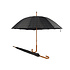 Twice The Protection With Black & Blue Storm Umbrellas (102cm) - Durable, Foldable & Suitable For Adults - Width: ~Approx 102cm - With Wooden Handle Twice The Protection With Black & Blue Storm Umbrellas (102cm) - Durable, Foldable & Suitable For Adults - Width: ~Approx 102cm - With Wooden Handle
