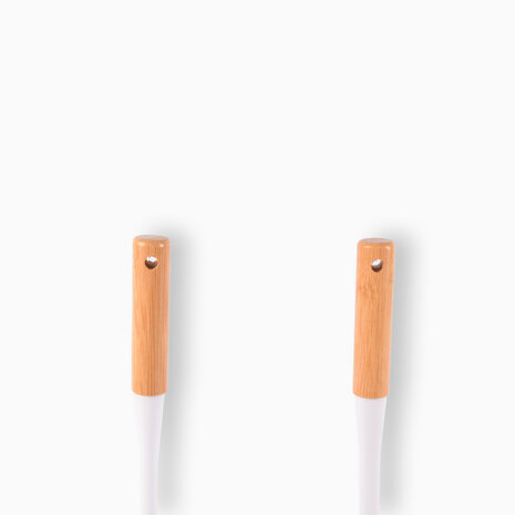 Discountershop Sophisticated White Toilet Brush Set with Holder - Made of Wood & Plastic - Set of 2 - Dimensions: 38cm x 13.5cm x 13.5cm Discountershop Sophisticated White Toilet Brush Set with Holder - Made of Wood & Plastic - Set of 2 - Dimensions: 38cm x 13.5cm x 13.5cm