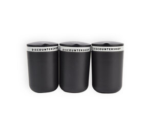 Discountershop Three-piece Ashtray Black Gray - Smoke Free Fun - 10.5cm x 6cm x 9.5cm - Smoking Accessory Discountershop Three-piece Ashtray Black Gray - Smoke Free Fun - 10.5cm x 6cm x 9.5cm - Smoking Accessory