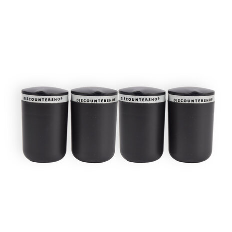 Discountershop Elegant Ontworpen Asbakken Met Deksels - Zwart & Grijs - 10.5x6x9.5cm - Set van 4 stuks - Rookvrij & Windbestendig Discountershop Elegant Ontworpen Asbakken Met Deksels - Zwart & Grijs - 10.5x6x9.5cm - Set van 4 stuks - Rookvrij & Windbestendig