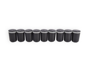 Discountershop Odor Resistant Ashtray Set with Lid (Set of 9) - Black & Gray - Fresh Environment - Ideal for Indoors and Outdoors (10.5cm x 6cm x 9.5cm) Discountershop Odor Resistant Ashtray Set with Lid (Set of 9) - Black & Gray - Fresh Environment - Ideal for Indoors and Outdoors (10.5cm x 6cm x 9.5cm)