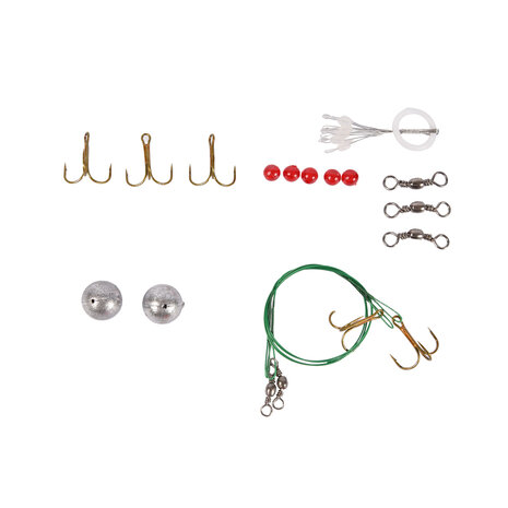 Merkloos Essential Fishing Tackle for the Enthusiastic Fishing Lover - Neon, Silver, Black - 11cm x 2cm Merkloos Essential Fishing Tackle for the Enthusiastic Fishing Lover - Neon, Silver, Black - 11cm x 2cm