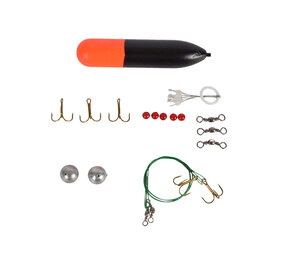 Merkloos Essential Fishing Tackle for the Enthusiastic Fishing Lover - Neon, Silver, Black - 11cm x 2cm Merkloos Essential Fishing Tackle for the Enthusiastic Fishing Lover - Neon, Silver, Black - 11cm x 2cm