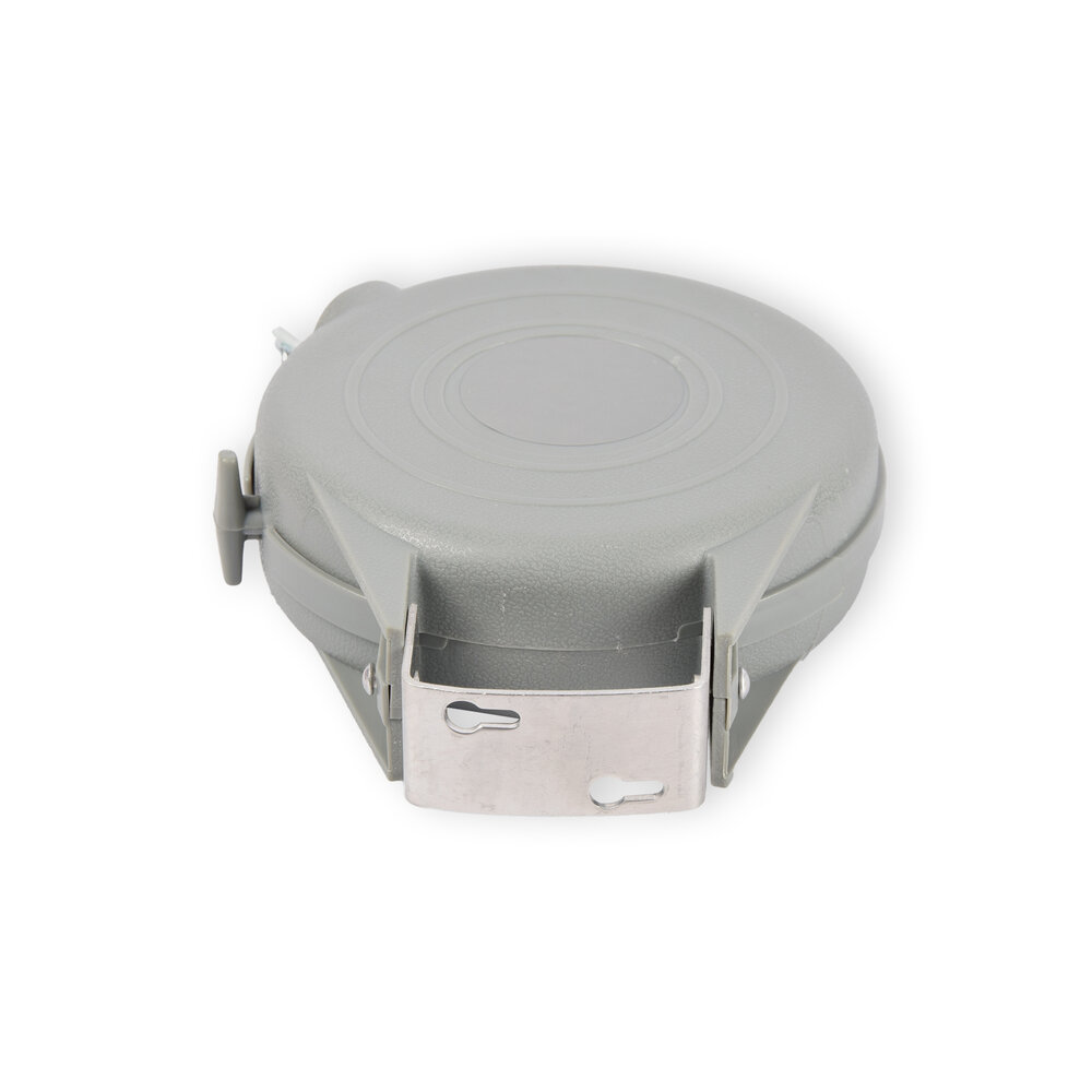 Discountershop Retractable Wall-mounted Clothesline - Practical and Efficient Laundry Drying - Wall Mount - Grey - 12 meter