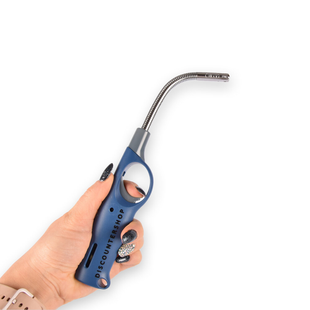 Discountershop Multifunctionele Aansteker Set - Perfect voor BBQ Aansteken - Rood, Blauw, Grijs - 26cm x 2.5cm x 3.5cm - 200g - Kunststof - 3 x Aanstekers Discountershop Multifunctionele Aansteker Set - Perfect voor BBQ Aansteken - Rood, Blauw, Grijs - 26cm x 2.5cm x 3.5cm - 200g - Kunststof - 3 x Aanstekers