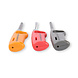 Discountershop Gas Lighter Set of 3, Grey Red and Orange 26 cm with Bendable Red Lighter for BBQ, Camping and Candles Discountershop Gas Lighter Set of 3, Grey Red and Orange 26 cm with Bendable Red Lighter for BBQ, Camping and Candles