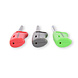 Discountershop Gasaansteker Set van 3, Navulbaar Rood, Groen en Grijs 26 cm voor BBQ, Camping, Kaarsen en Outdoor Gebruik