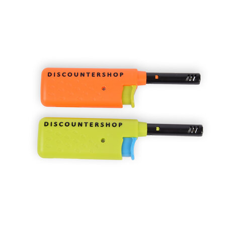 Discountershop Mini Lighter Set of 4, Refillable Purple, Pink, Green and Orange Lighters for BBQ, Camping and Outdoor Cooking Discountershop Mini Lighter Set of 4, Refillable Purple, Pink, Green and Orange Lighters for BBQ, Camping and Outdoor Cooking