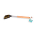 Efficient BBQ scrubber - Robust Design - Color variants: Black, Beige, Silver - Dimensions: 44cm x 1.5cm x 7.5cm - Material: Plastic, Wood and Metal Efficient BBQ scrubber - Robust Design - Color variants: Black, Beige, Silver - Dimensions: 44cm x 1.5cm x 7.5cm - Material: Plastic, Wood and Metal