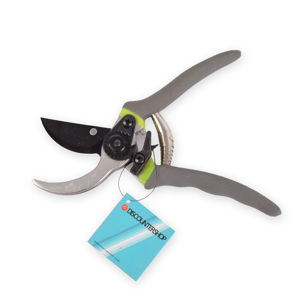 Discountershop Durable Pruning Shears for Hedge and Branch Pruning - Green & Grey - 21x5.5cm - Garden Accessories Discountershop Durable Pruning Shears for Hedge and Branch Pruning - Green & Grey - 21x5.5cm - Garden Accessories