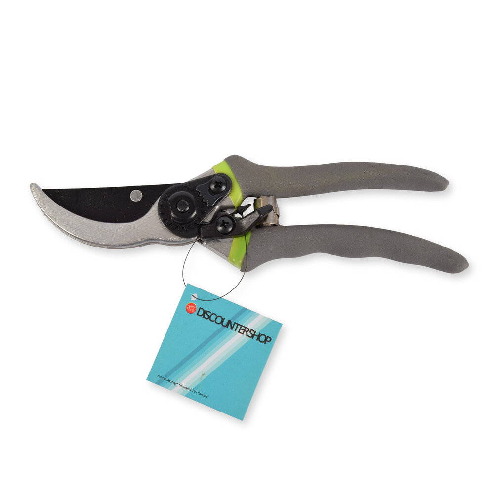 Discountershop Durable Pruning Shears for Hedge and Branch Pruning - Green & Grey - 21x5.5cm - Garden Accessories Discountershop Durable Pruning Shears for Hedge and Branch Pruning - Green & Grey - 21x5.5cm - Garden Accessories