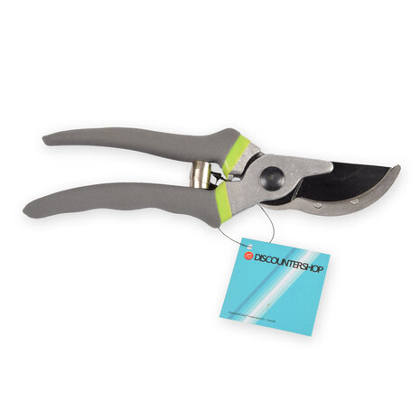 Discountershop Durable Pruning Shears for Hedge and Branch Pruning - Green & Grey - 21x5.5cm - Garden Accessories Discountershop Durable Pruning Shears for Hedge and Branch Pruning - Green & Grey - 21x5.5cm - Garden Accessories