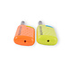 Discountershop Mini Aansteker Set van 2 Groen en Oranje 14 x 3 cm voor BBQ, Camping, Picknick en Outdoor Koken