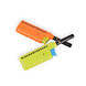 Discountershop Mini Aansteker Set van 2 Groen en Oranje 14 x 3 cm voor BBQ, Camping, Picknick en Outdoor Koken