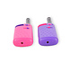 Discountershop Mini Lighter Set, Refillable Purple and Pink 14 x 3 cm for BBQ, Camping, Picnic and Outdoor Activities Discountershop Mini Lighter Set, Refillable Purple and Pink 14 x 3 cm for BBQ, Camping, Picnic and Outdoor Activities